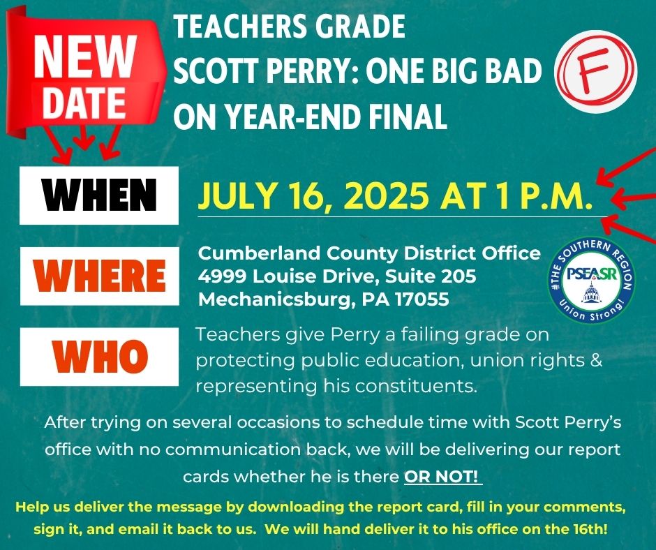 New date Scott Perry Report Card 